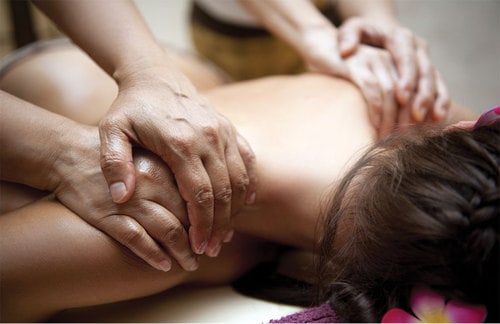 4 hands massage